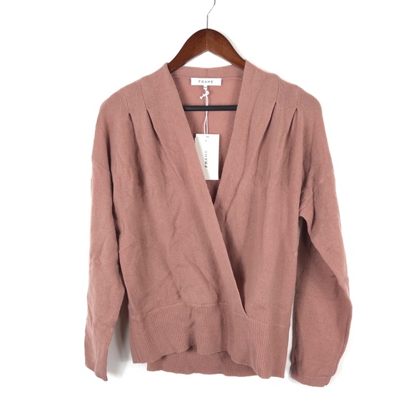 Frame Criss Cross Cashmere Sweater 